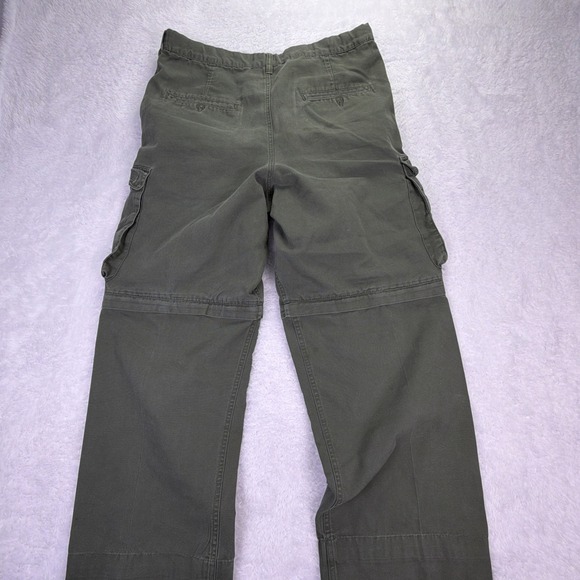 VTG Boy Scouts of America Cargo Pants Men's 36x29 Olive Green High-Rise Straight - Picture 6 of 7